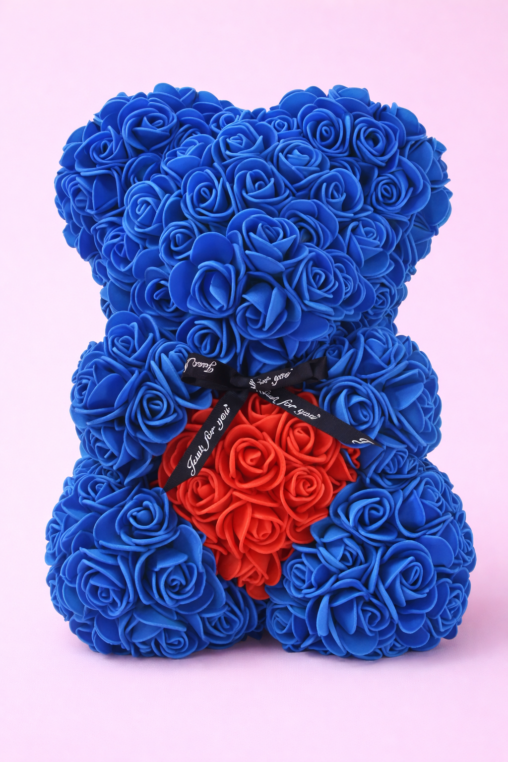 Kwiatowy Miś z Róż - Idealny Prezent na Każdą Okazję