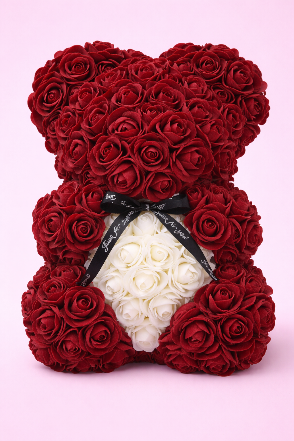 Kwiatowy Miś z Róż - Idealny Prezent na Każdą Okazję